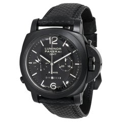 Panerai Luminor 1950 Monopulsante Gmt Pam00317 Men's Watch in Ceramic