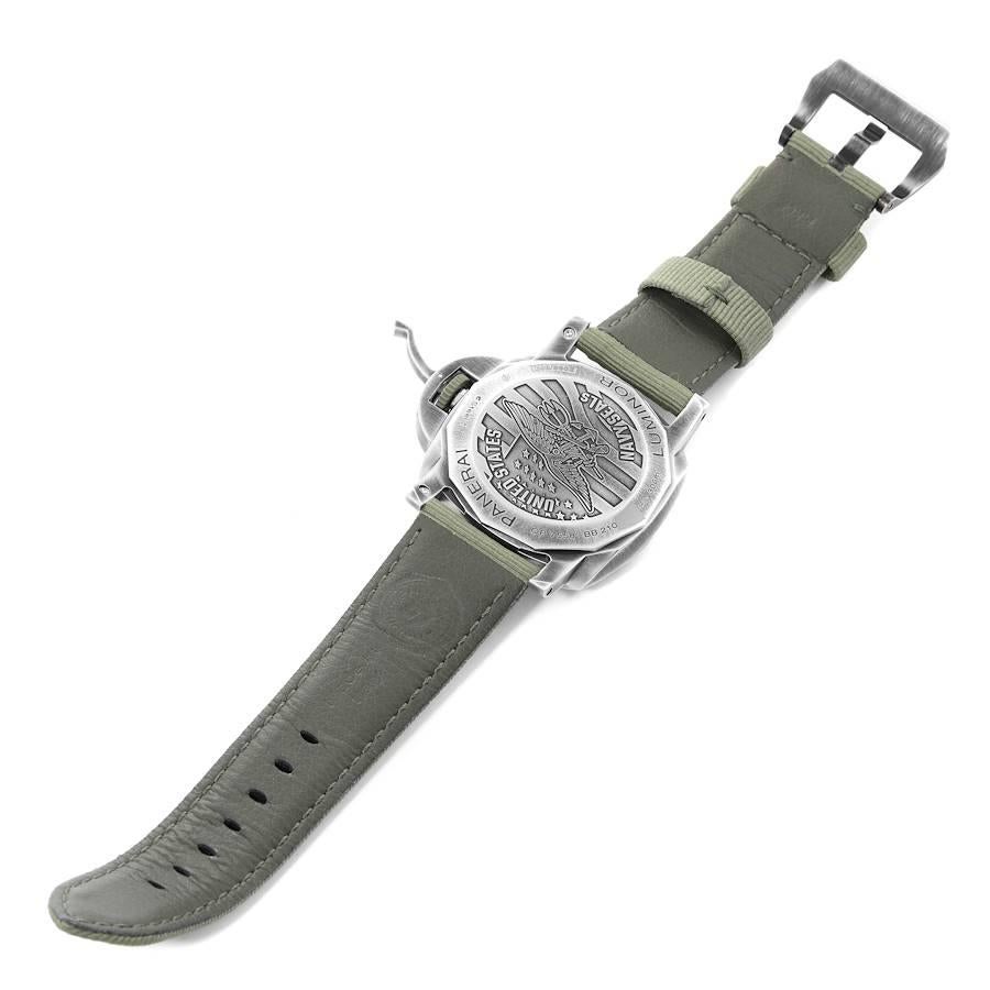 Panerai Luminor 1950 Navy Seals Limited Editon Mens 44mm Watch PAM01412 Box Card 2