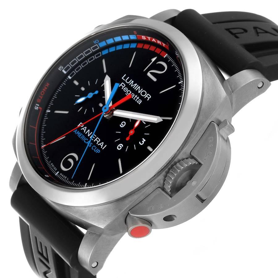 Panerai Luminor 1950 Regatta 47mm Oracle Team USA Uhr PAM00726 Schachtelpapiere im Angebot 1