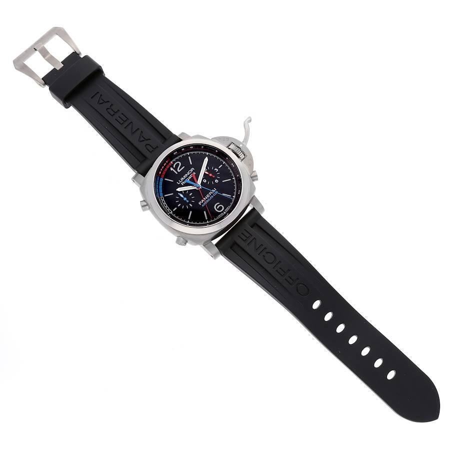Panerai Luminor 1950 Regatta 47mm Oracle Team USA Uhr PAM00726 Schachtelpapiere im Angebot 4