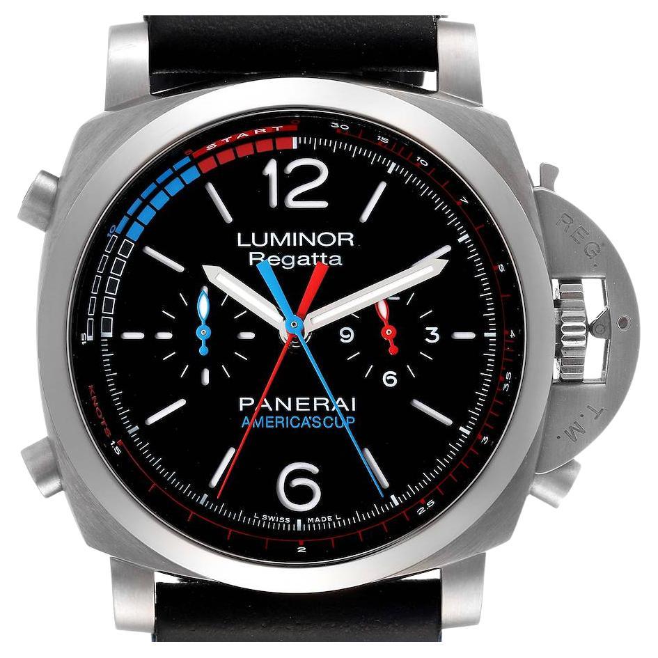 Panerai Luminor 1950 Regatta Oracle Team USA Watch PAM00726 Box Papers For Sale