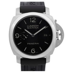 Panerai Luminor 1950 Acier Cadran noir Montre automatique pour hommes PAM00312