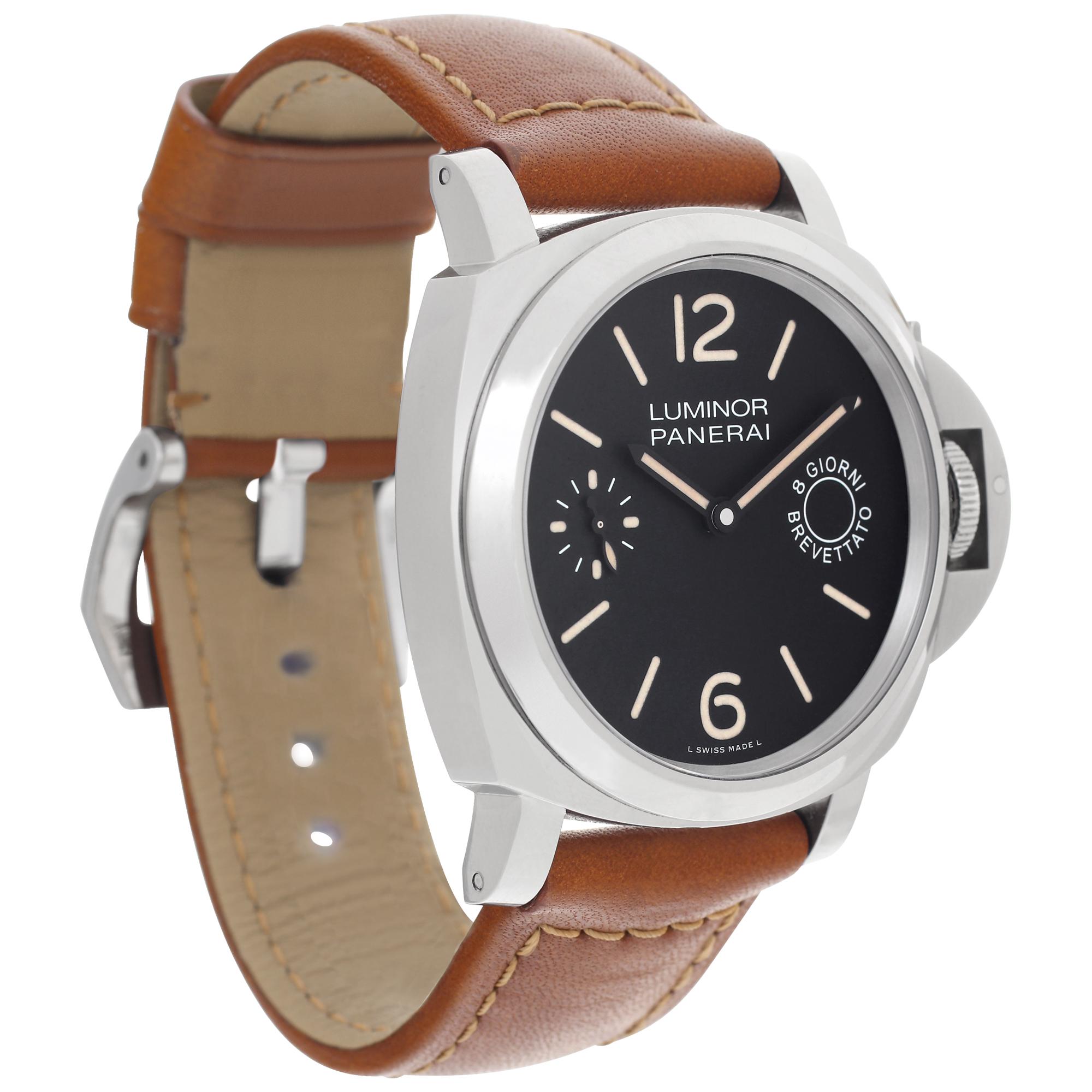 Panerai Luminor 44mm PAM00590 In Excellent Condition For Sale In Surfside, FL