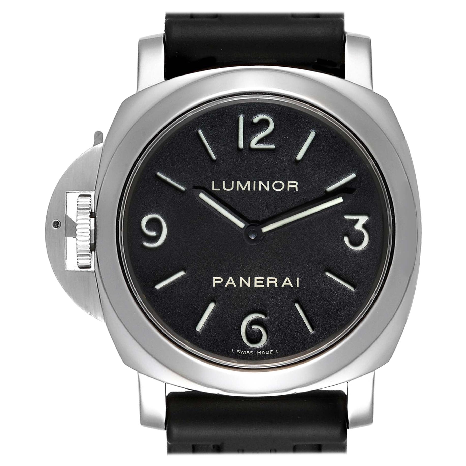 Panerai Luminor Base Left Handed Watch PAM219 PAM00219