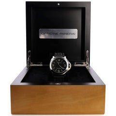 Panerai Luminor Base Manual Watch Stainless Steel and Rubber 44