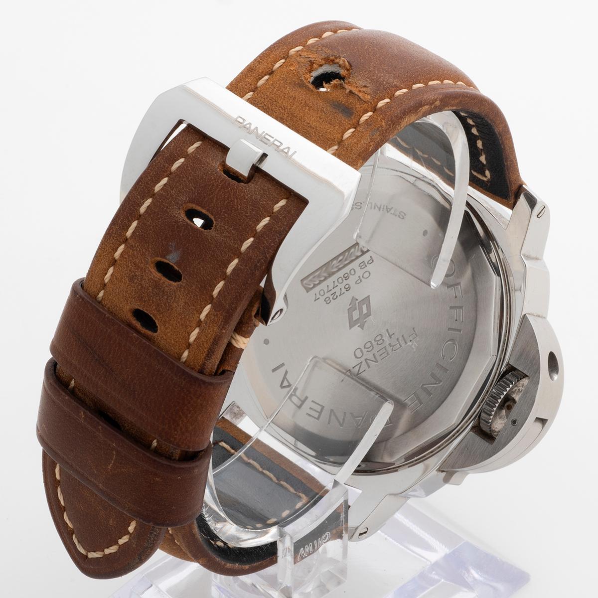 Panerai Luminor Base Wristwatch ref PAM00005 / OP6728, 44mm Case, Dated 2010. 1