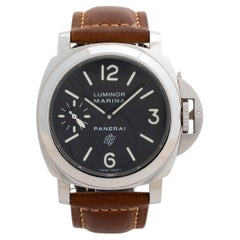 Used Panerai Luminor Base Wristwatch ref PAM00005 / OP6728, 44mm Case, Dated 2010. 