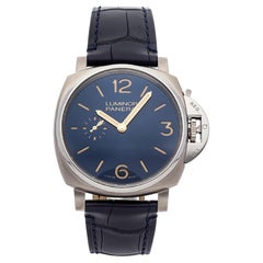 Panerai Luminor Blue Dial Men's Watch