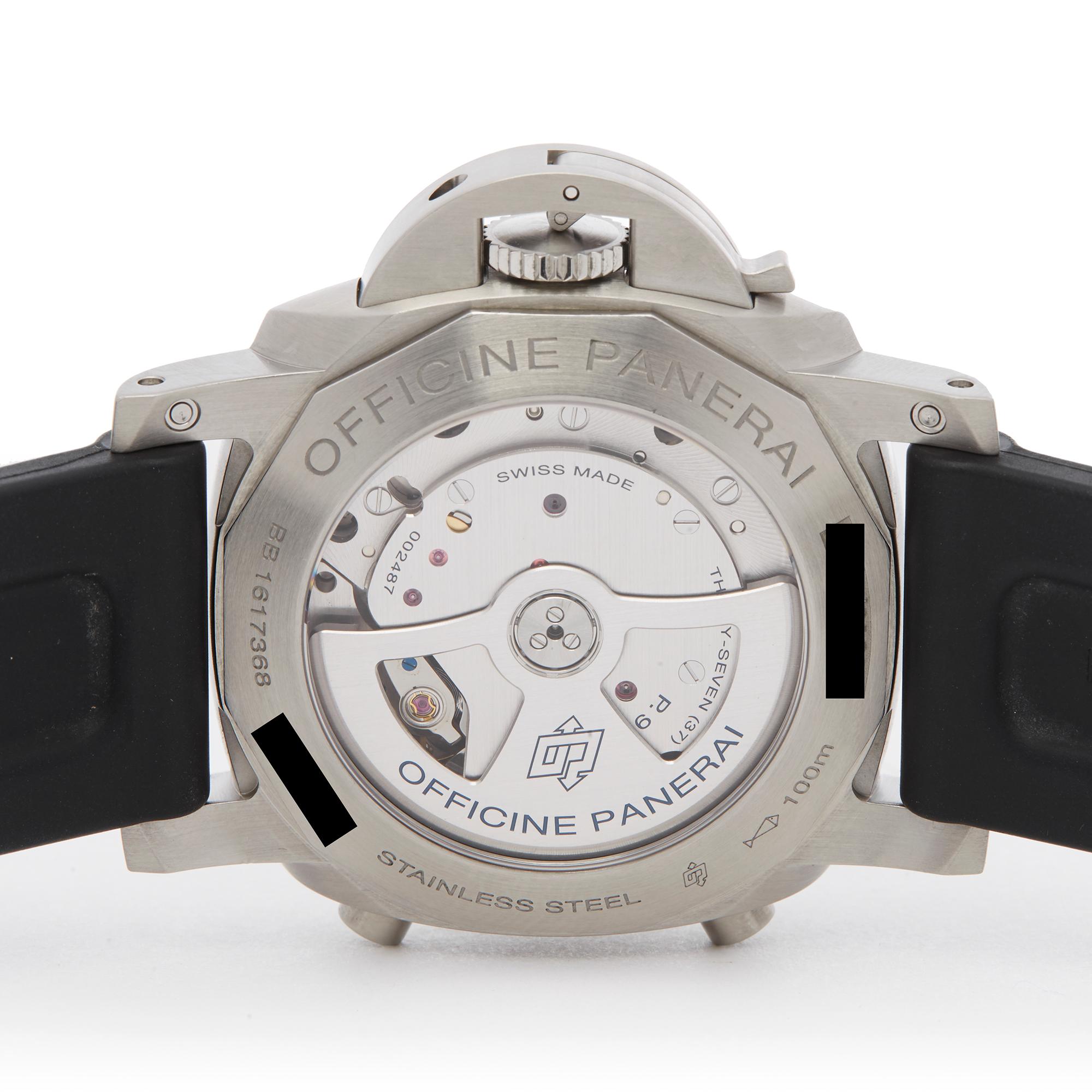 Panerai Luminor Chronograph Stainless Steel PAM00524 Wristwatch 2
