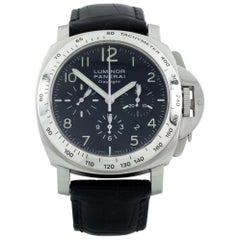 Panerai Luminor Daylight Chronograph Men's Stainless Steel Watch OP 6637