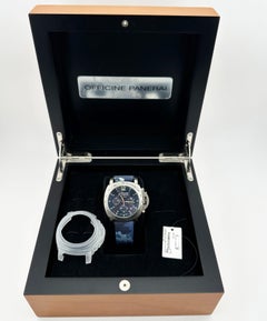 Panerai Luminor Daylight PAM00326 PAM 326 Blaues Zifferblatt Edelstahlschachtel 44mm