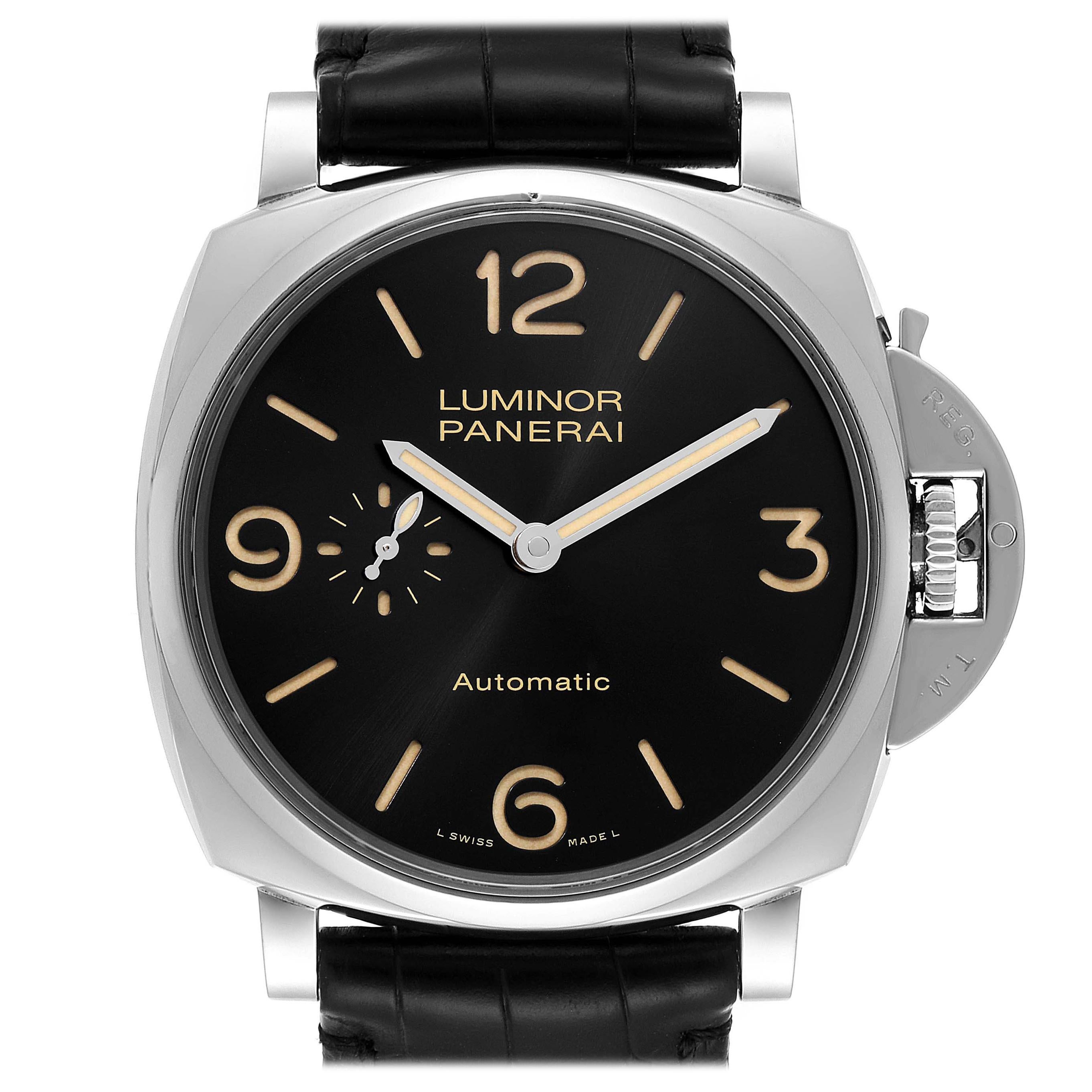Panerai Luminor Due 3 Days Men's Watch PAM00674 Box Papers For Sale