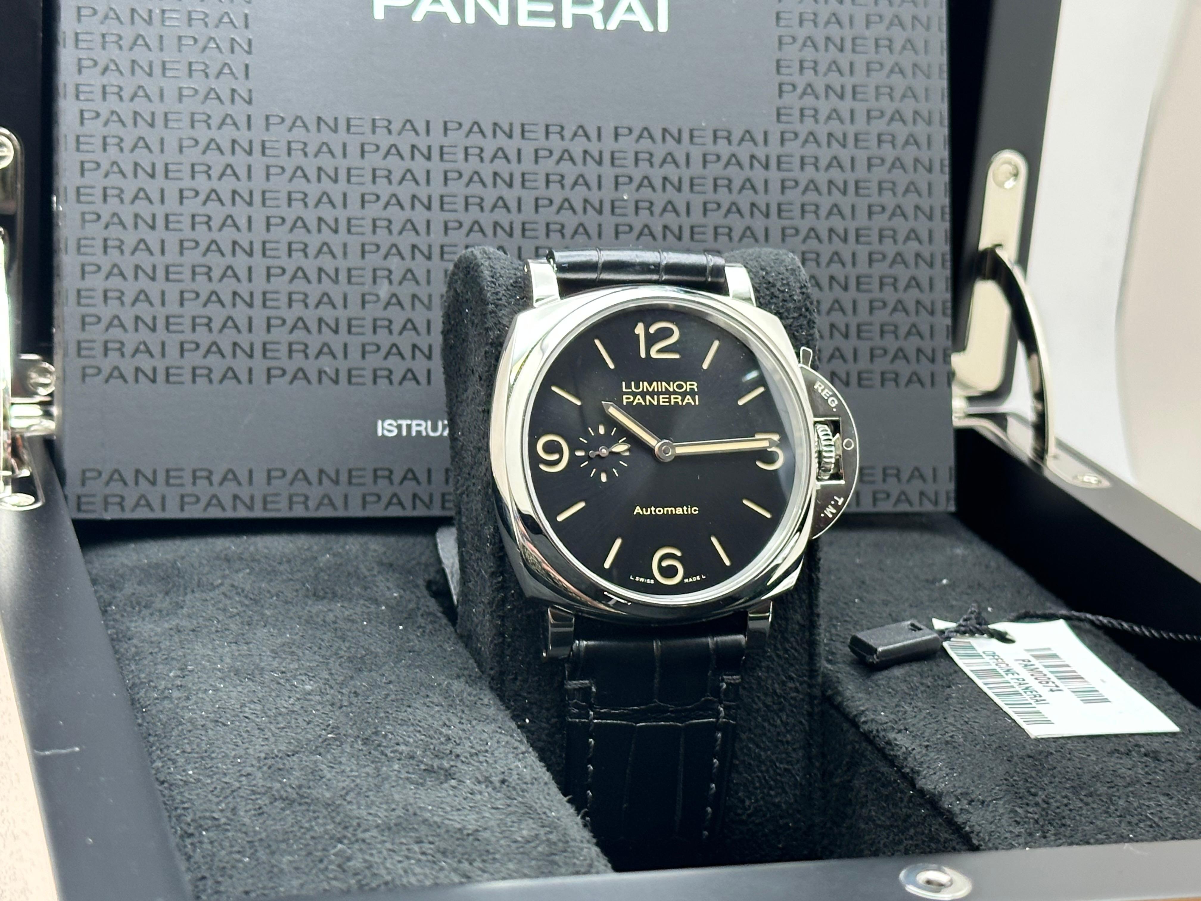 Panerai Luminor Due 3 Days PAM00674 PAM 674 Acciaio Inox 45mm Scatola Libretto in vendita 7