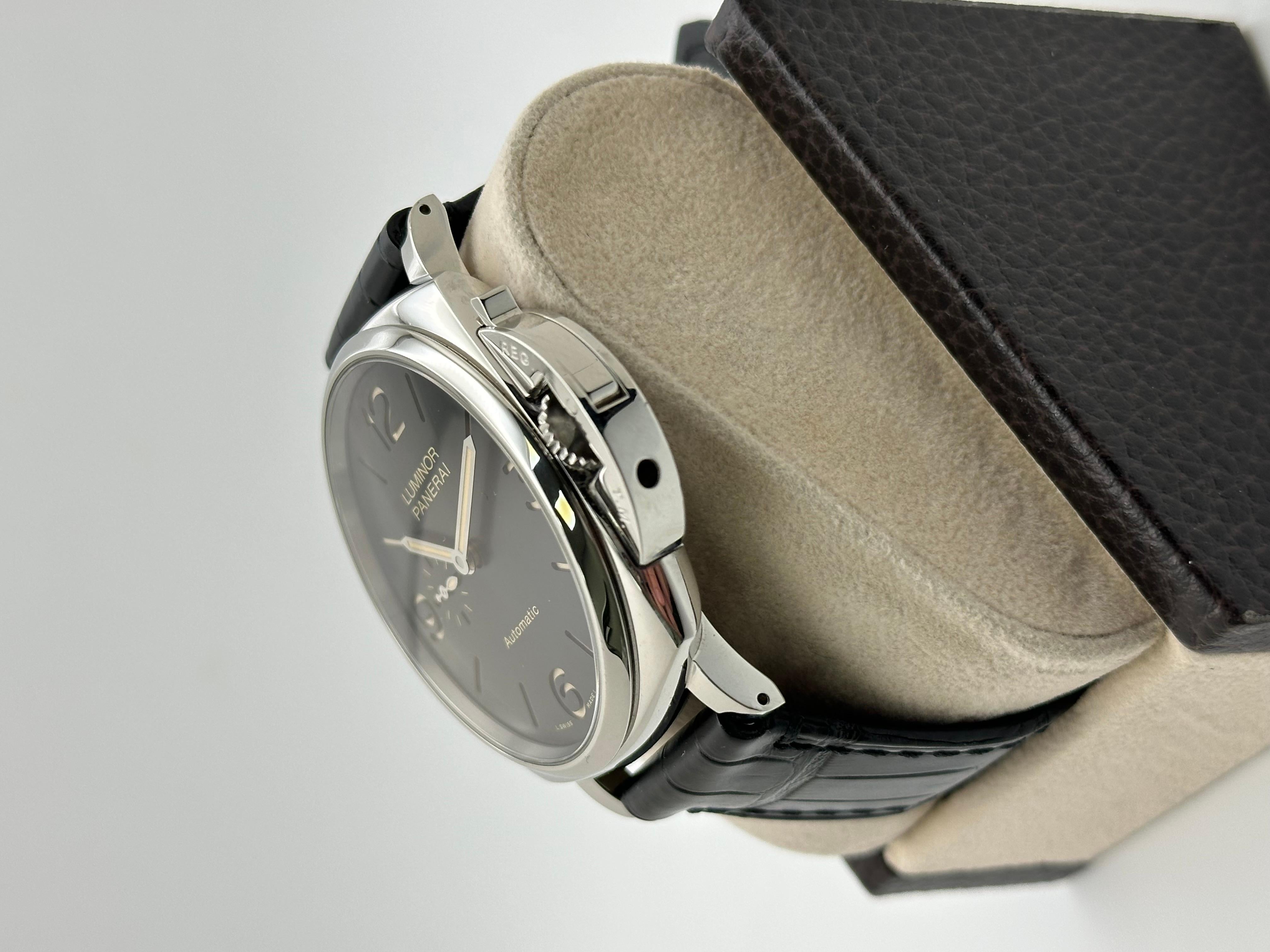 Panerai Luminor Due 3 Days PAM00674 PAM 674 Acciaio Inox 45mm Scatola Libretto in vendita 1
