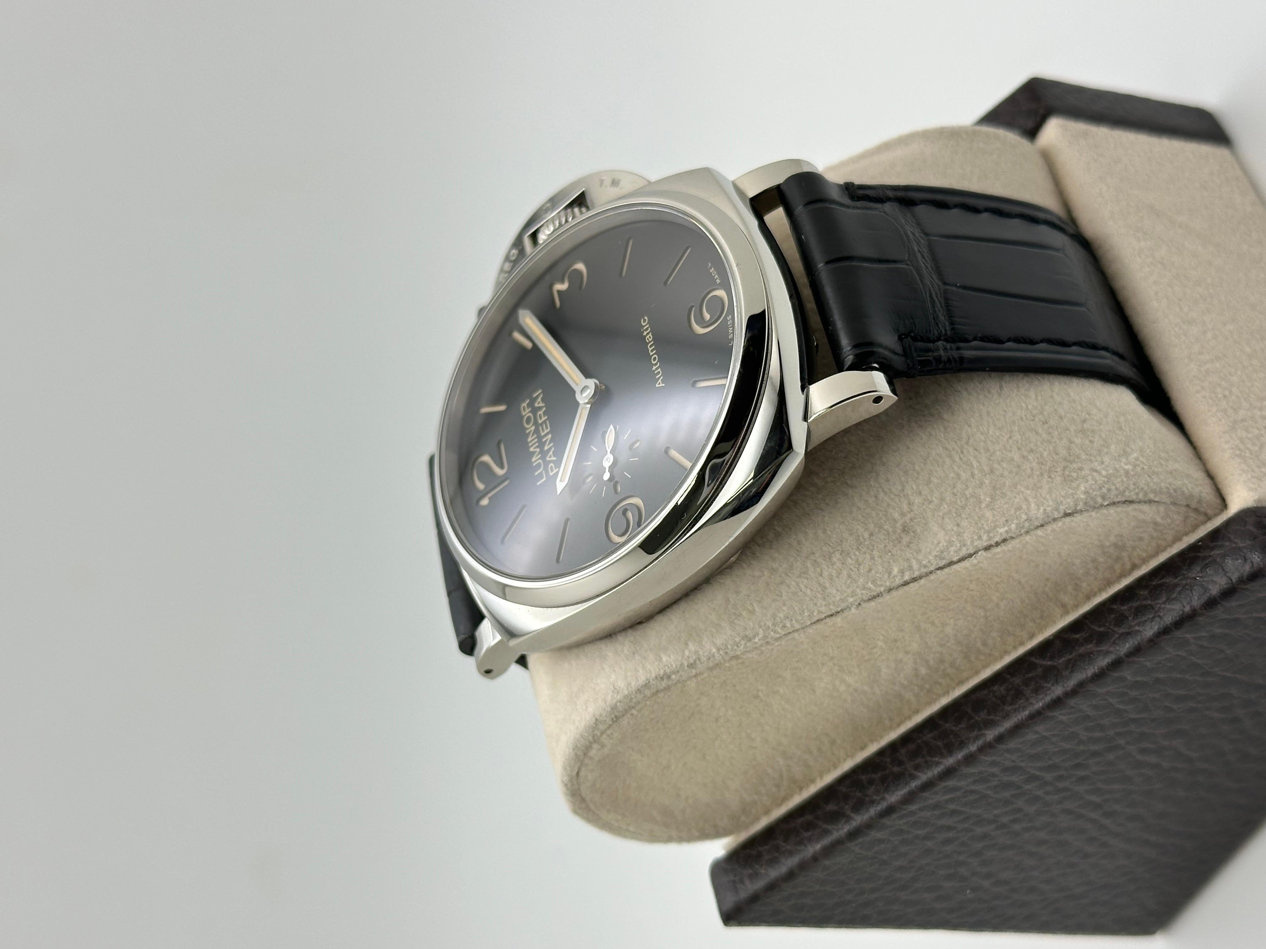 Panerai Luminor Due 3 Days PAM00674 PAM 674 Acciaio Inox 45mm Scatola Libretto in vendita 2