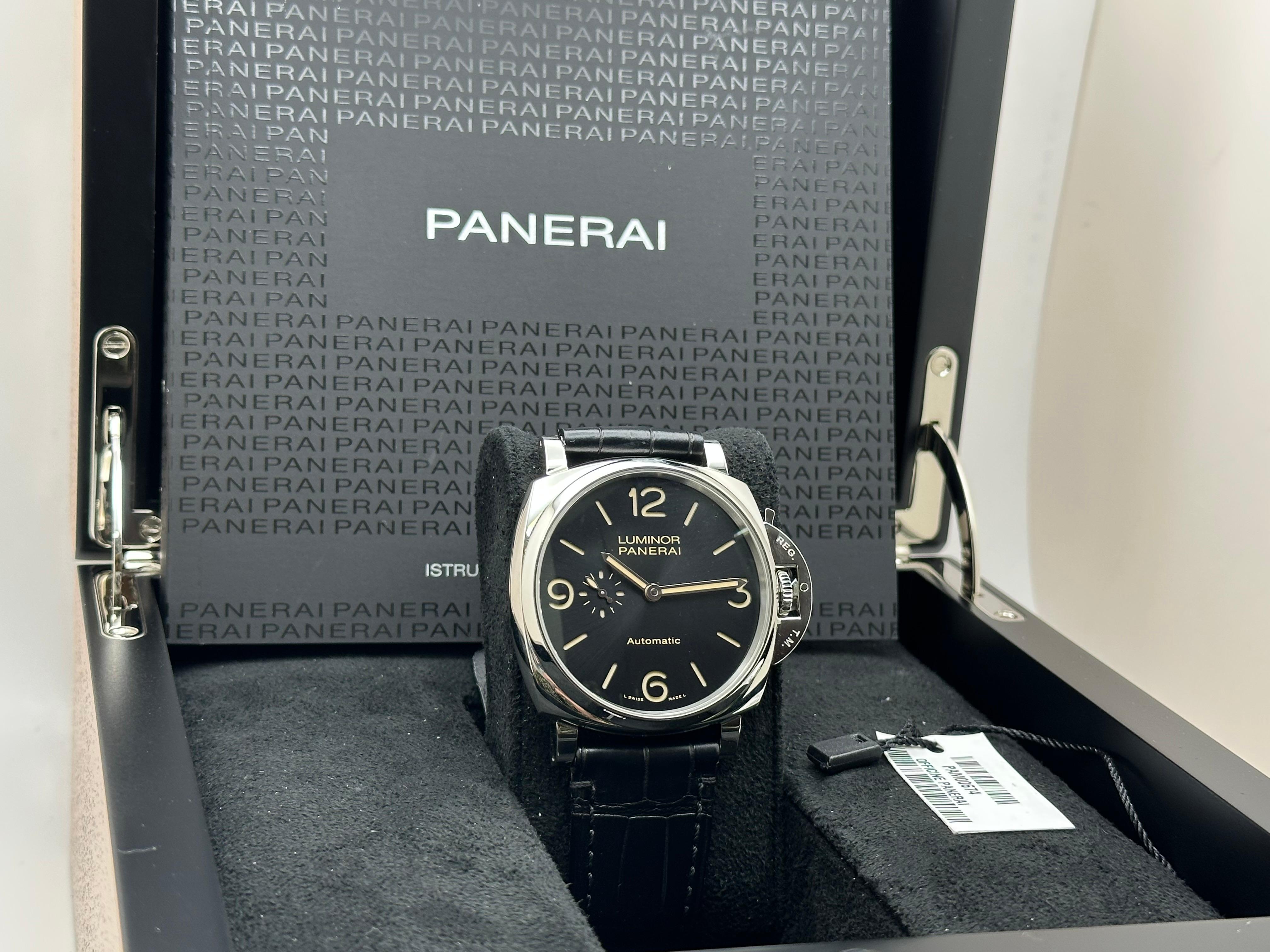 Panerai Luminor Due 3 Days PAM00674 PAM 674 Acciaio Inox 45mm Scatola Libretto in vendita 5