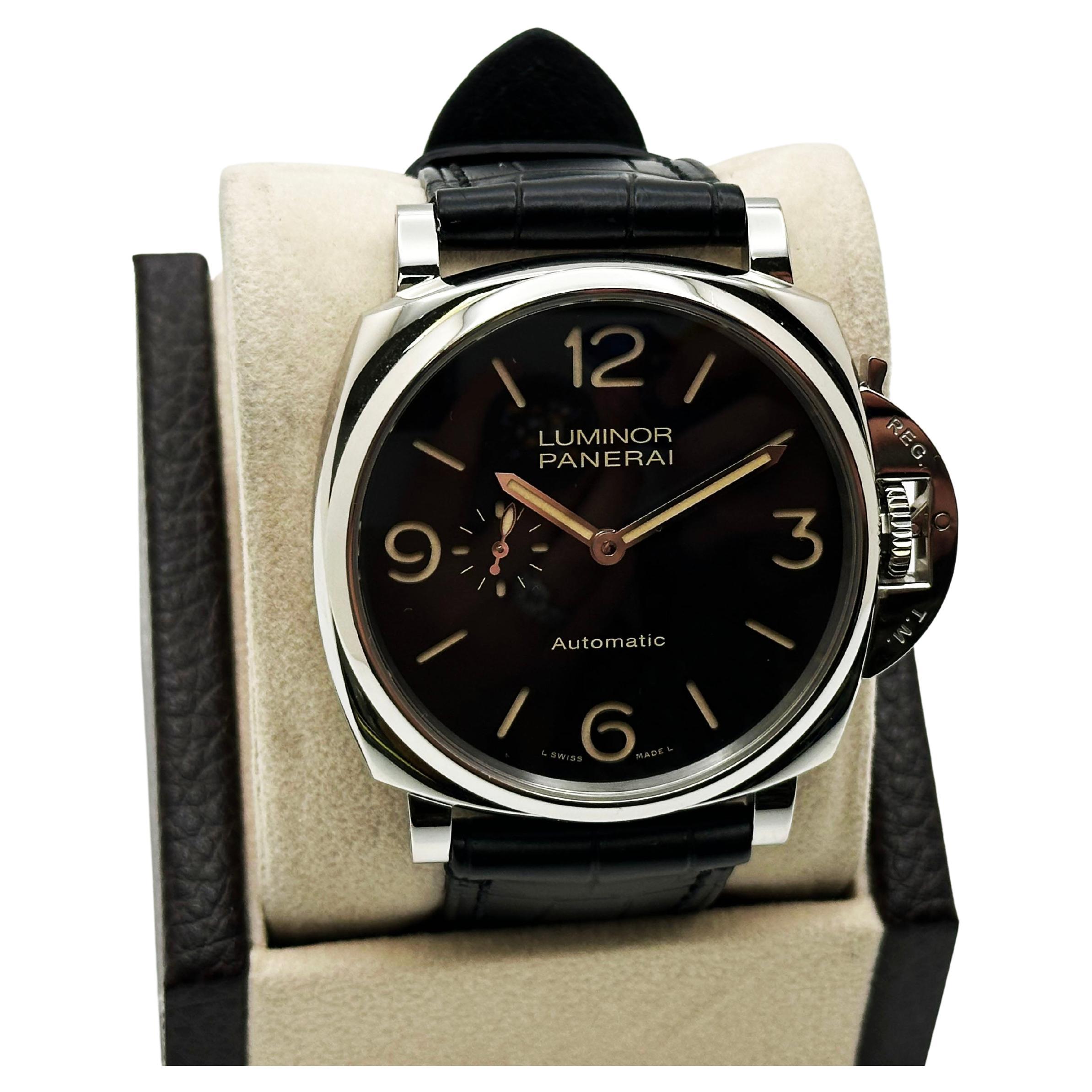 Panerai Luminor Due 3 Days PAM00674 PAM 674 Stainless Steel 45mm Box Booklet