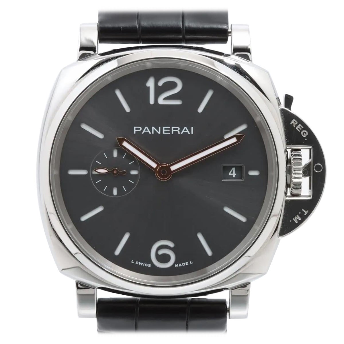 Panerai Luminor Due 42mm Quadrante Antracite Scatola Carte 2022 PAM01250