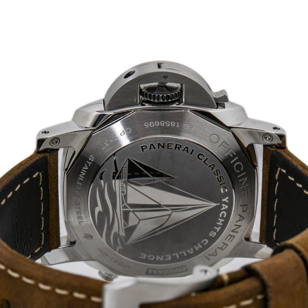 Panerai Luminor Flyback PAM00653 Chronograph Automatic Mens Watch Box&Paper44MM  For Sale 2