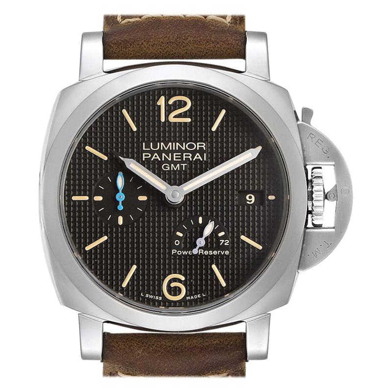 Panerai Luminor GMT 3 Days Power Reserve Watch PAM01537 For Sale