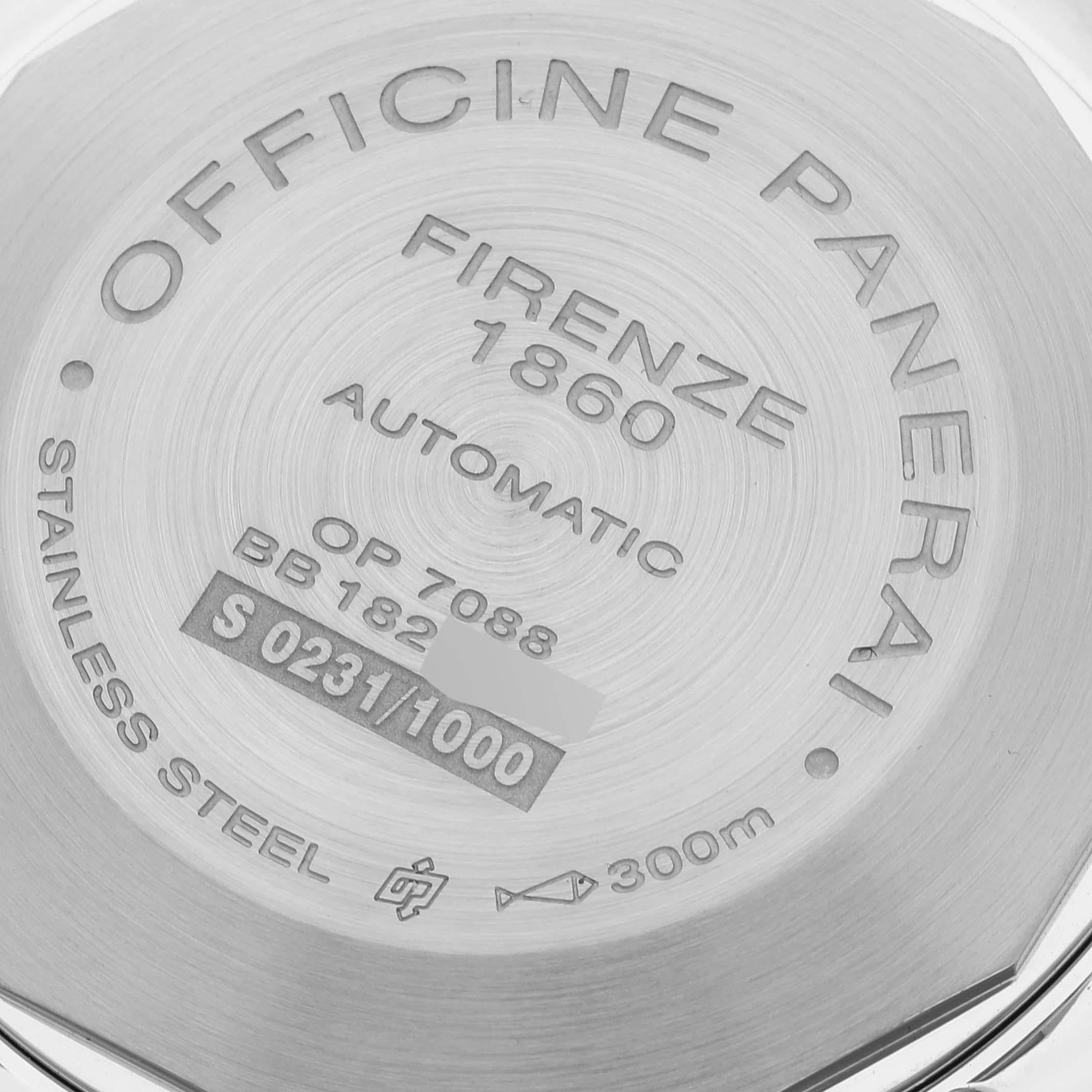 Panerai Luminor GMT 44mm Automatico in Acciaio Orologio da Uomo PAM01088 Box Card In condizioni buone a Atlanta, GA