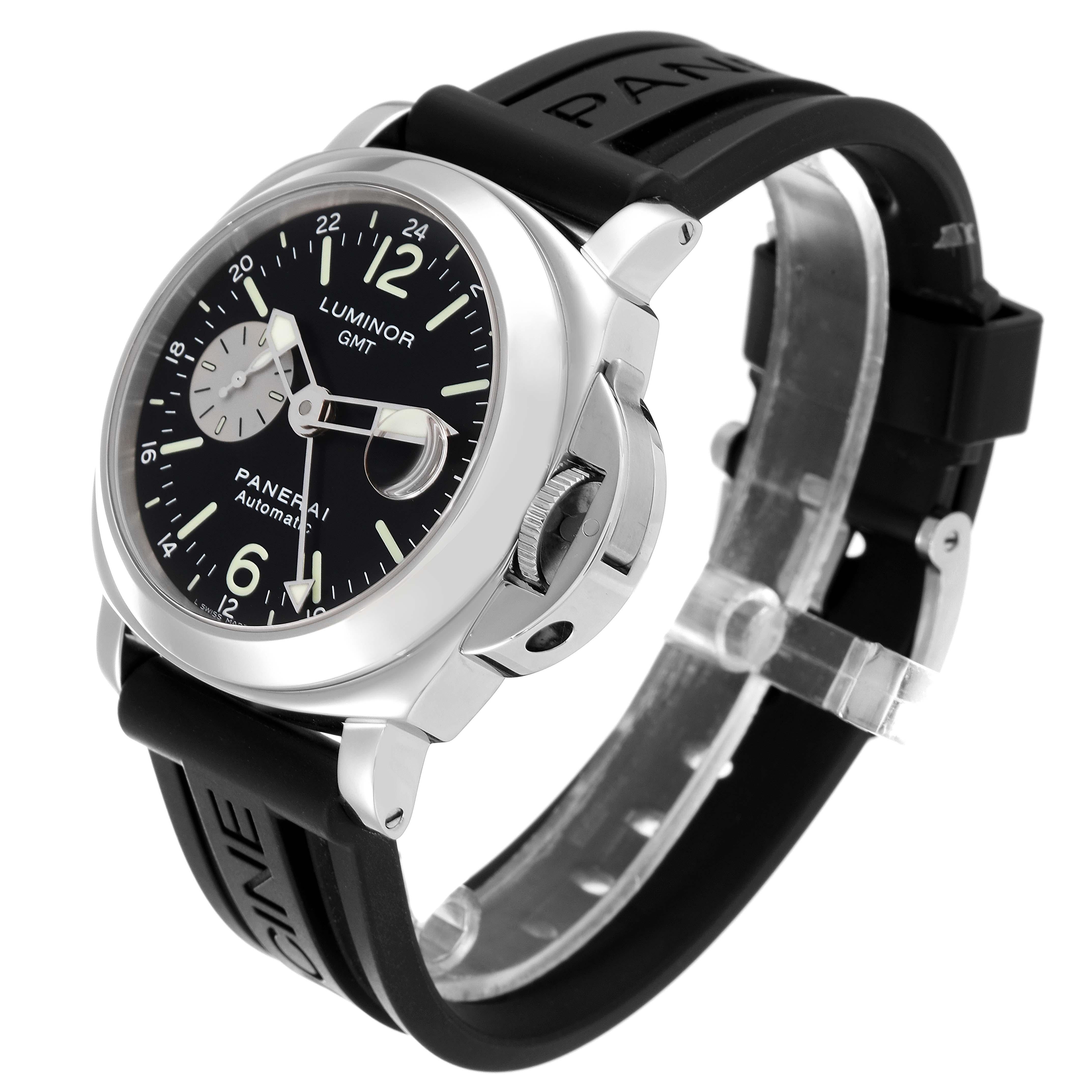 Panerai Luminor GMT Herrenuhr aus Automatikstahl PAM00088 1