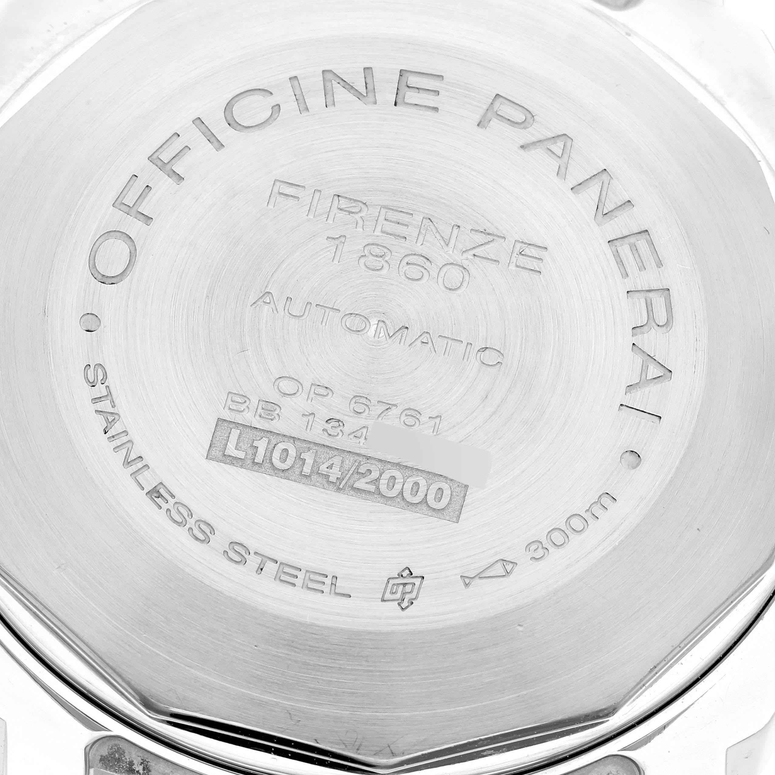Panerai Luminor GMT Automatic Steel Mens Watch PAM00088 2