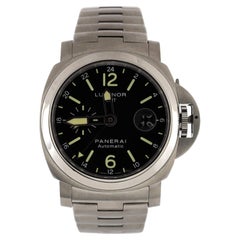 Panerai Luminor GMT Automatic Watch Stainless Steel