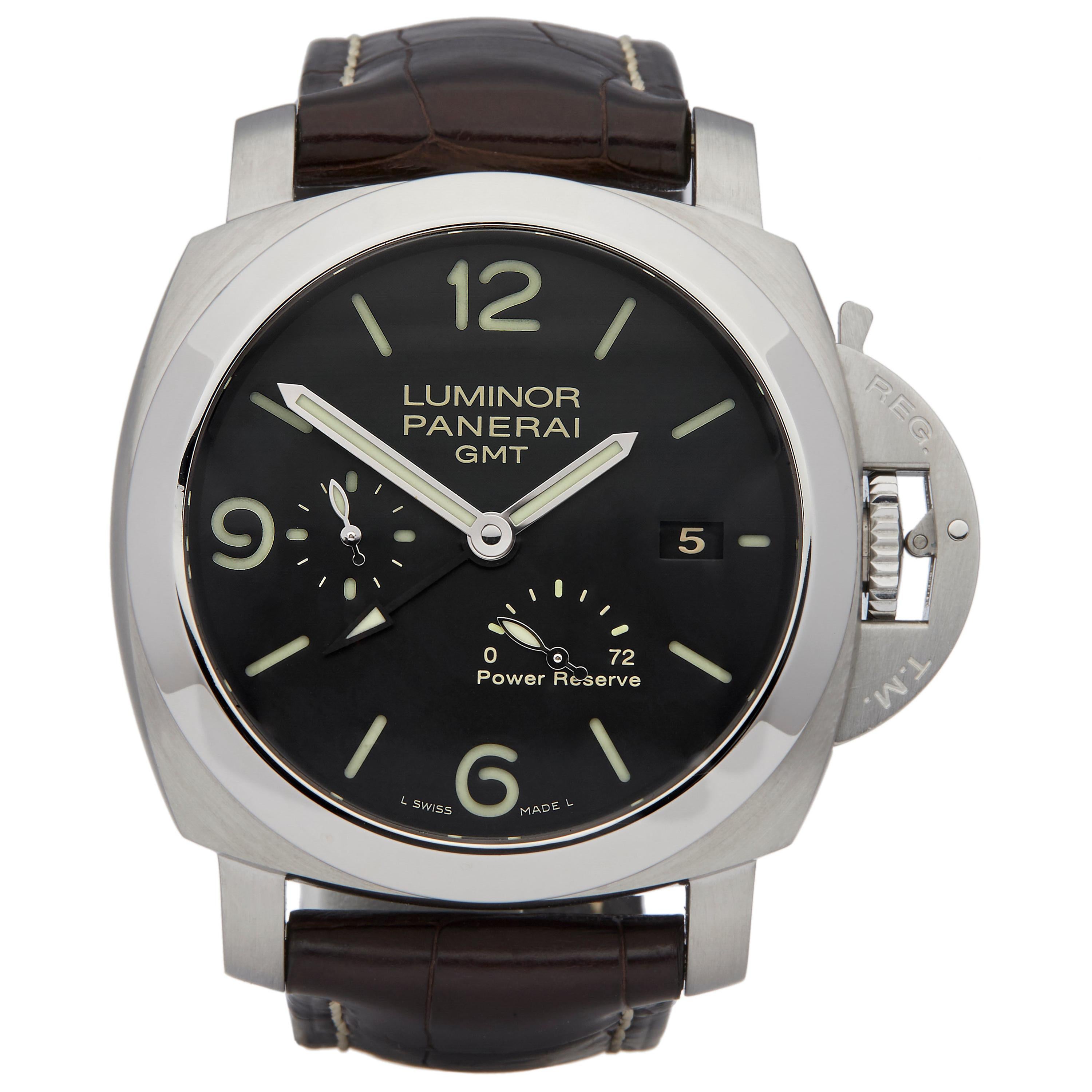 Panerai Luminor Gmt Stainless Steel PAM00321