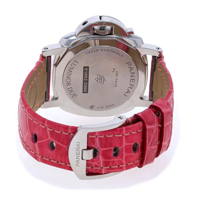 Reloj Panerai Luminor Señora PAM01180 - Acero inoxidable Automático en venta 3