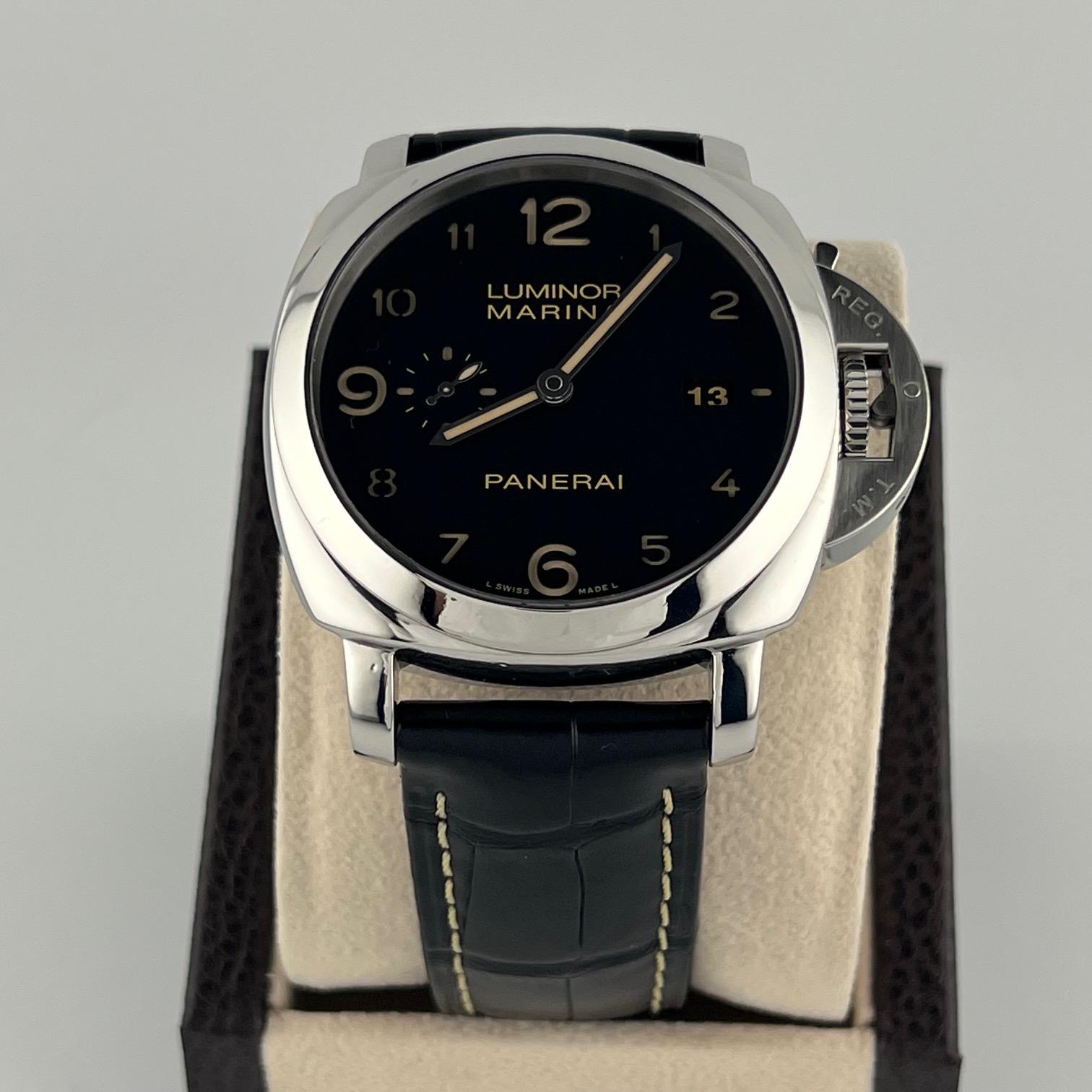 Panerai Luminor Marina 1950 3 Day PAM00359 PAM 359 44mm Stainless Steel For Sale 3