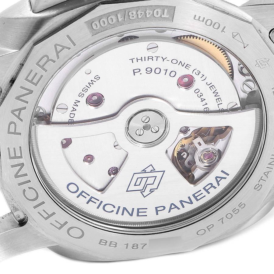 Men's Panerai Luminor Marina 1950 3 Days Steel Watch PAM00722 Box Papers For Sale