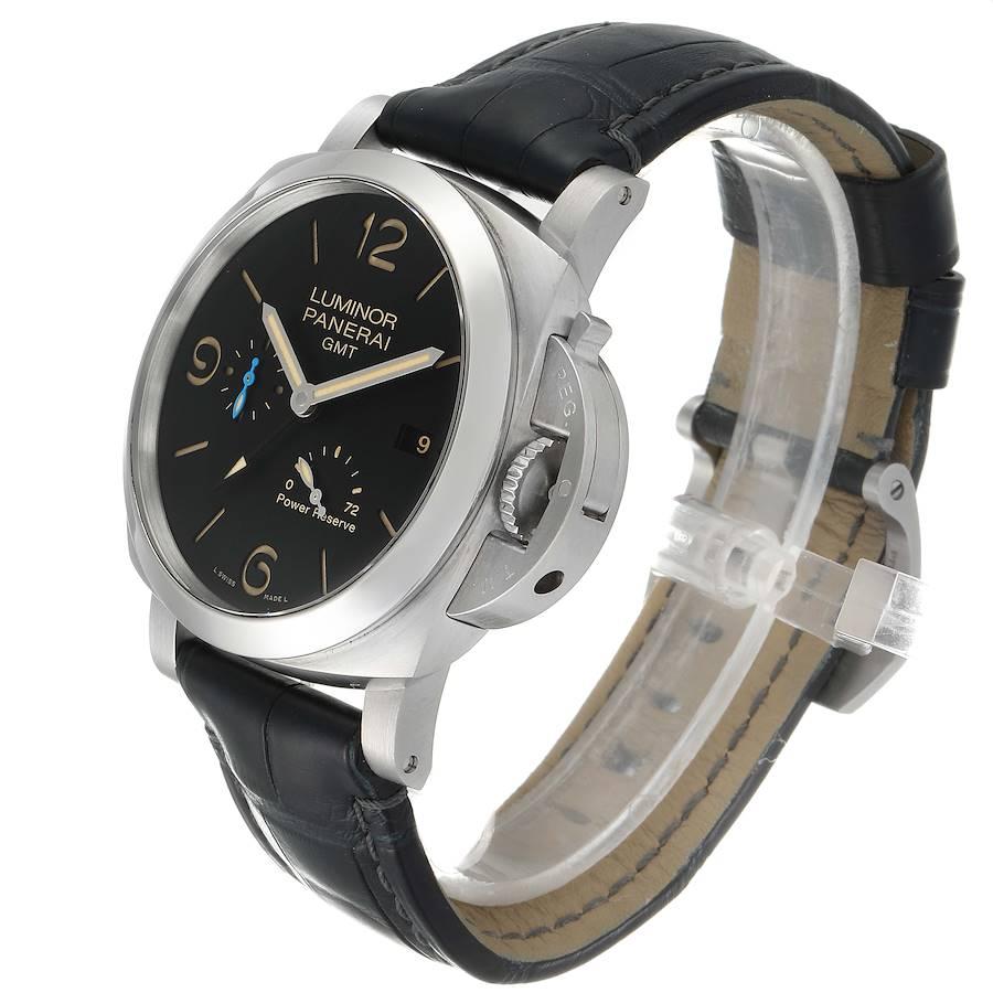 Panerai Luminor Marina 1950 3 Days GMT Men's Watch PAM01321 Box Papers For Sale 1