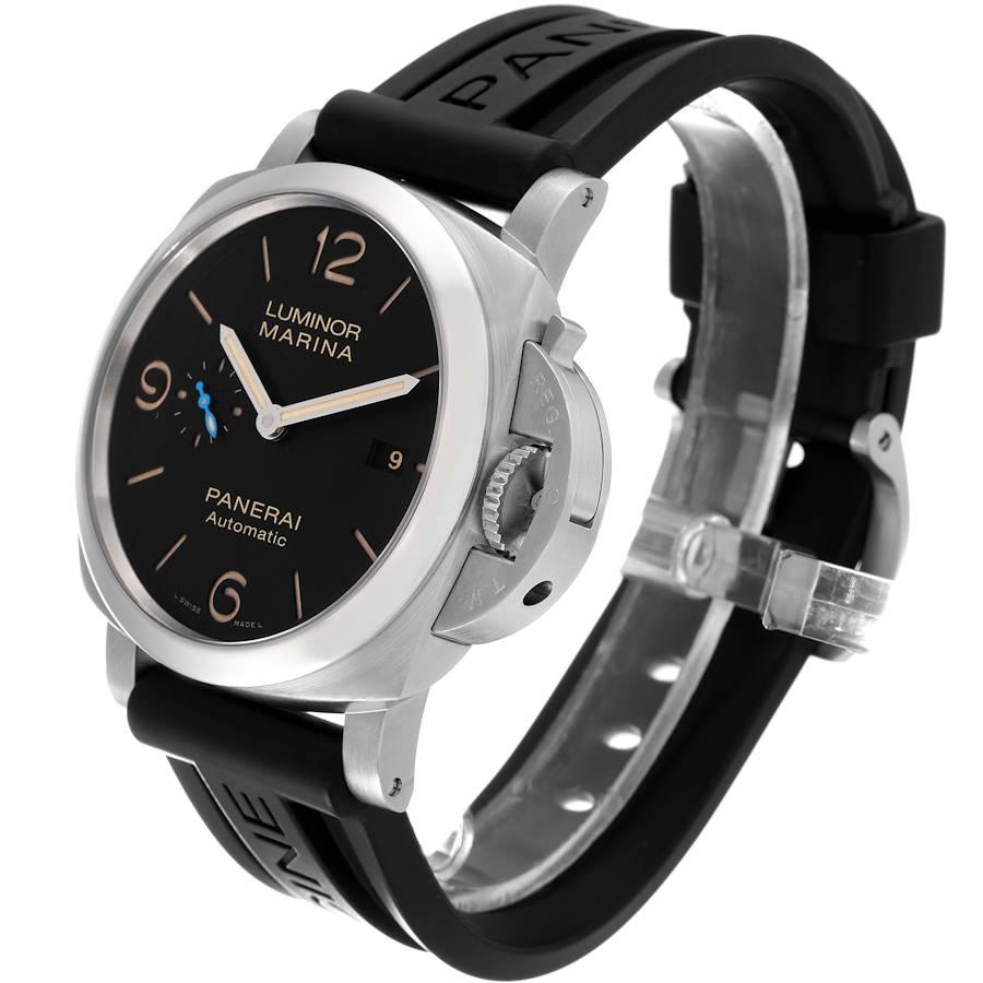 Panerai Luminor Marina 1950 3 Days Steel Mens Watch PAM01312 Box Papers In Excellent Condition In Atlanta, GA