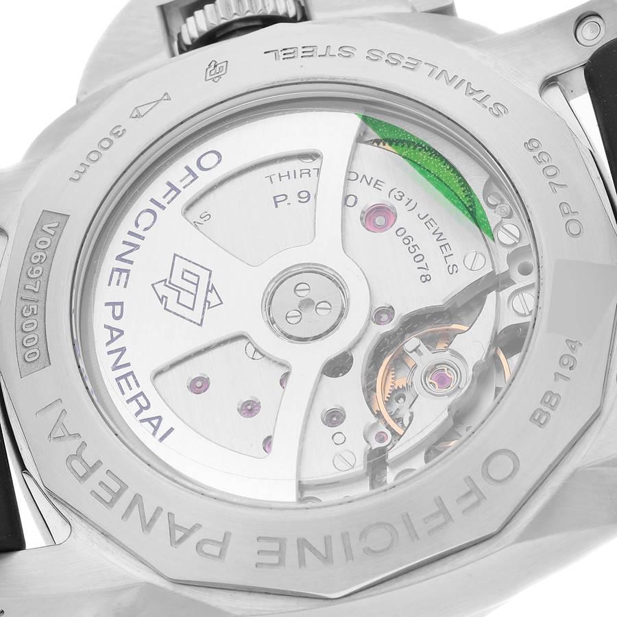 Panerai Luminor Marina Montre 3 jours en acier pour hommes PAM01312 avec boîte et papiers d'origine, 1950 2
