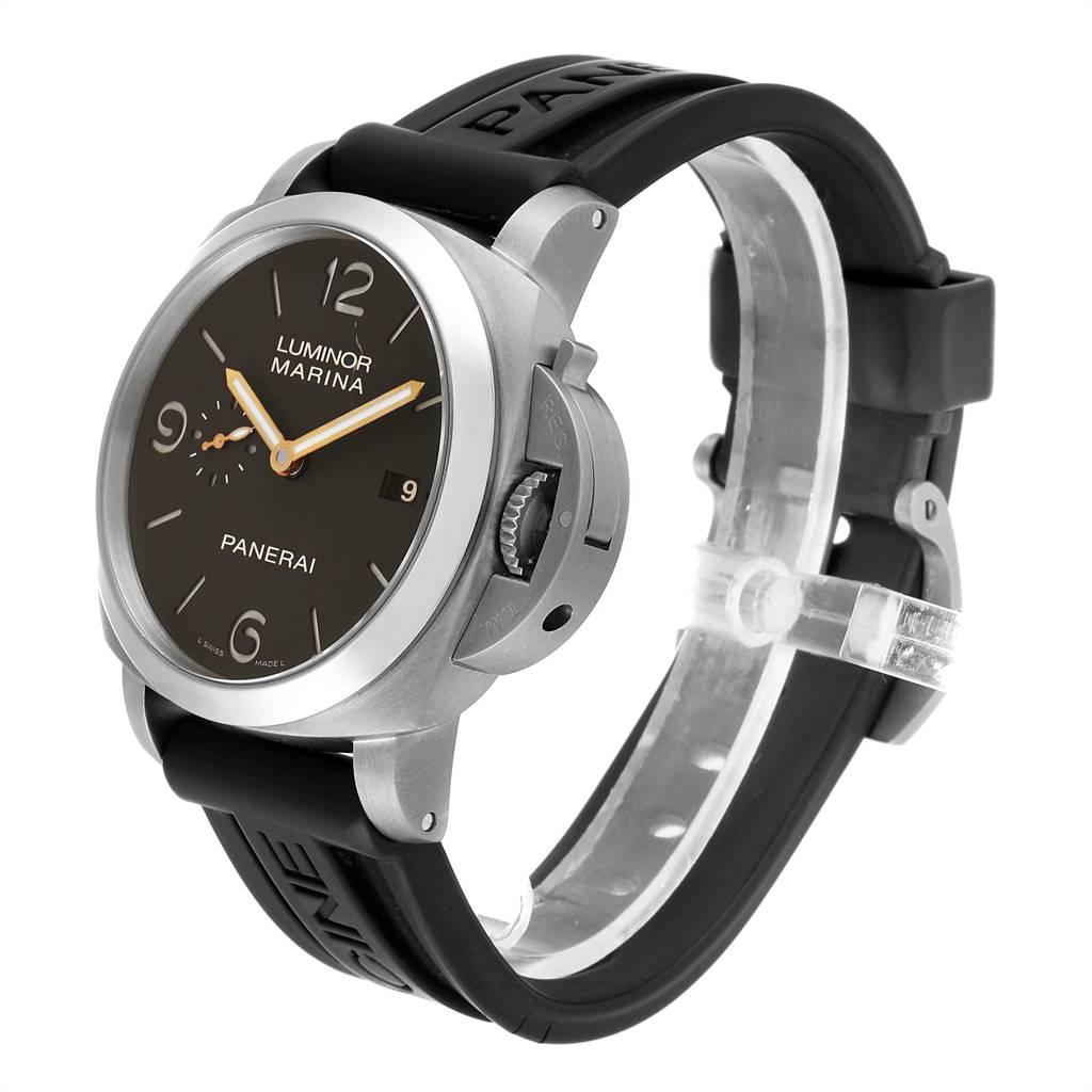 Panerai Luminor Marina 1950 3 Days Titanium Watch PAM00351 In Good Condition In Atlanta, GA
