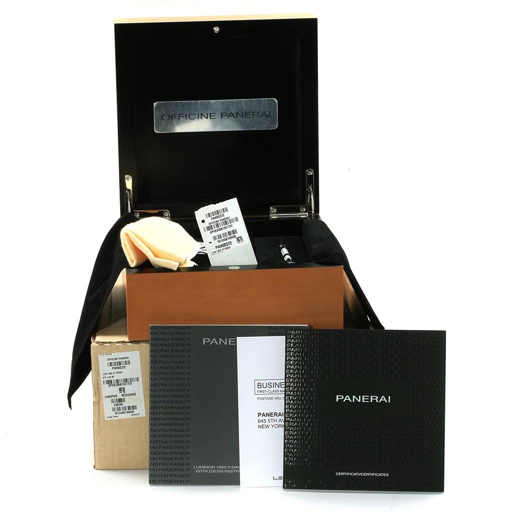 Panerai Luminor Marina 1950 Watch PAM00372 PAM372 Box Papers 6