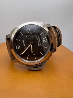 Panerai Luminor Marina 44mm 1950 3 Days Brown Dial Titanium PAM00351 Box Set