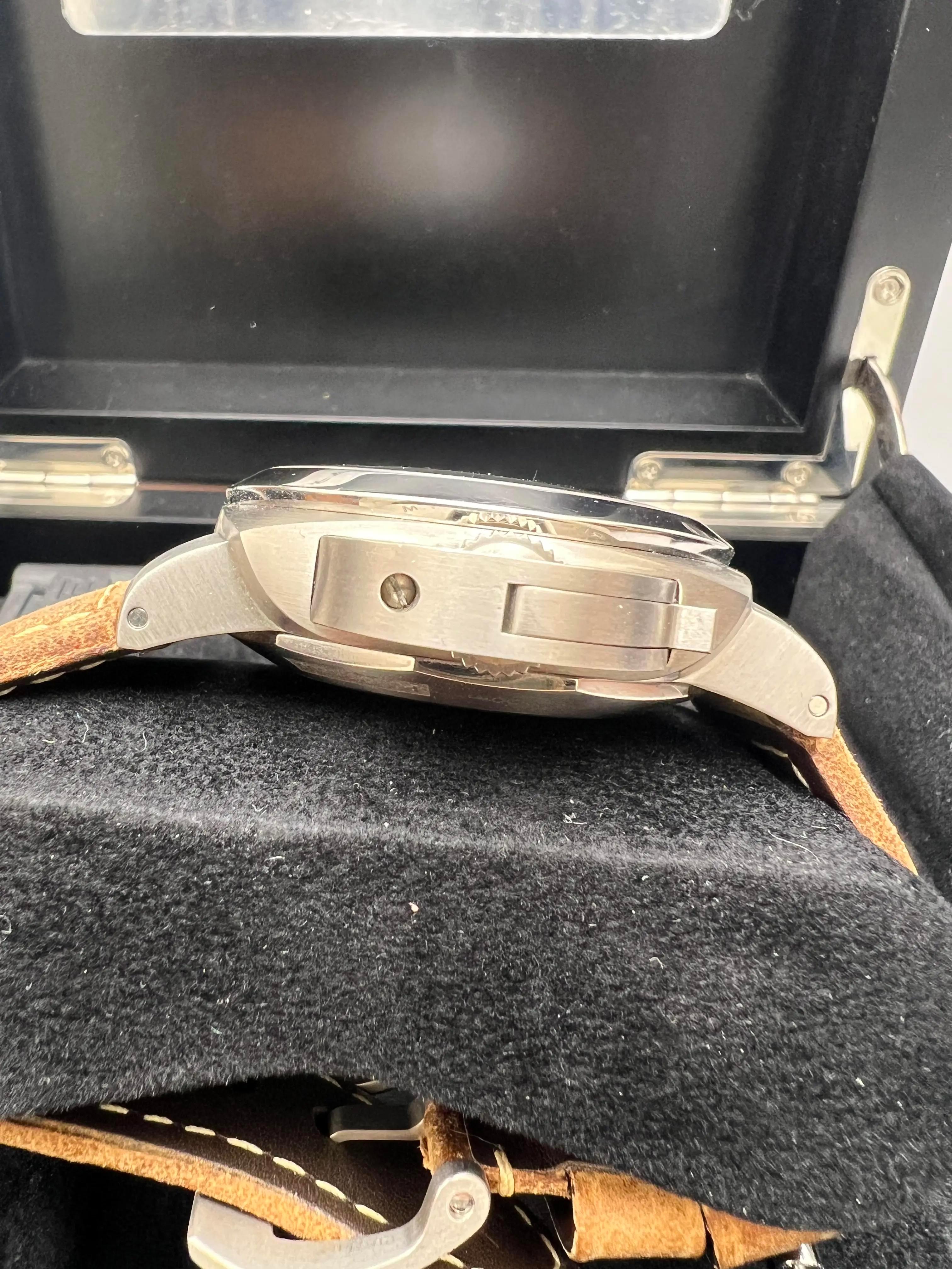 Panerai Luminor Marina 44mm 1950 3 Days Brown Dial Titanium PAM00351 Box Set For Sale 5