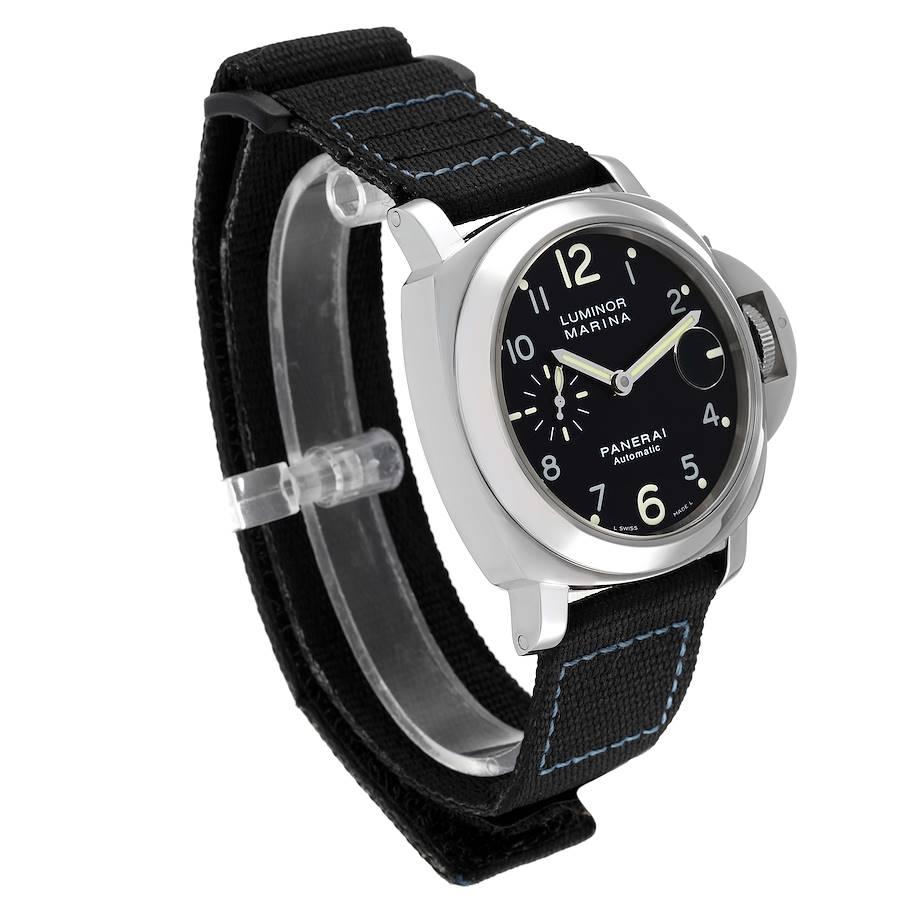Panerai Luminor Marina Automatik-Herrenuhr aus Stahl PAM00164 im Zustand „Hervorragend“ im Angebot in Atlanta, GA