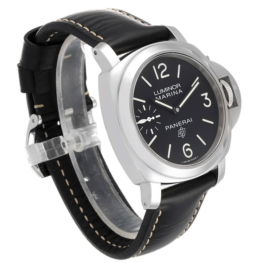 Panerai Luminor Marina Steel Men’s Watch PAM00776 Box Paper In Excellent Condition In Atlanta, GA