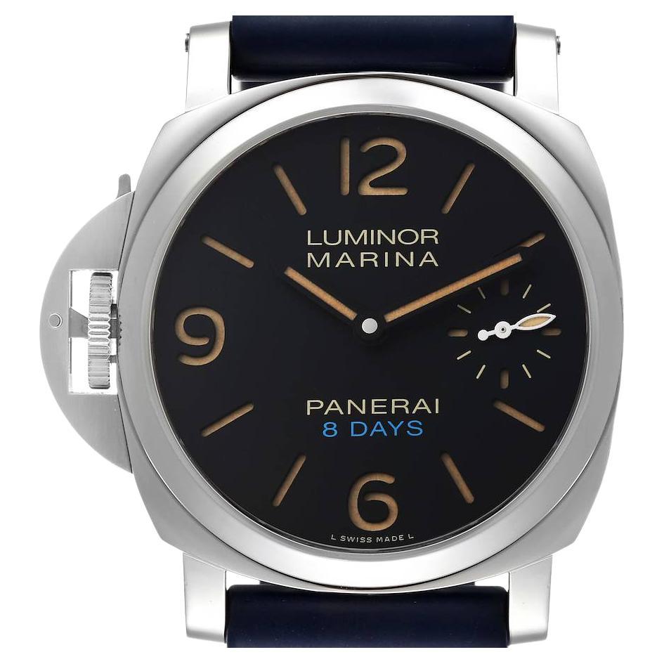 Panerai Luminor Marina 8 Days Left-Handed Mens Watch PAM00796 Box Papers