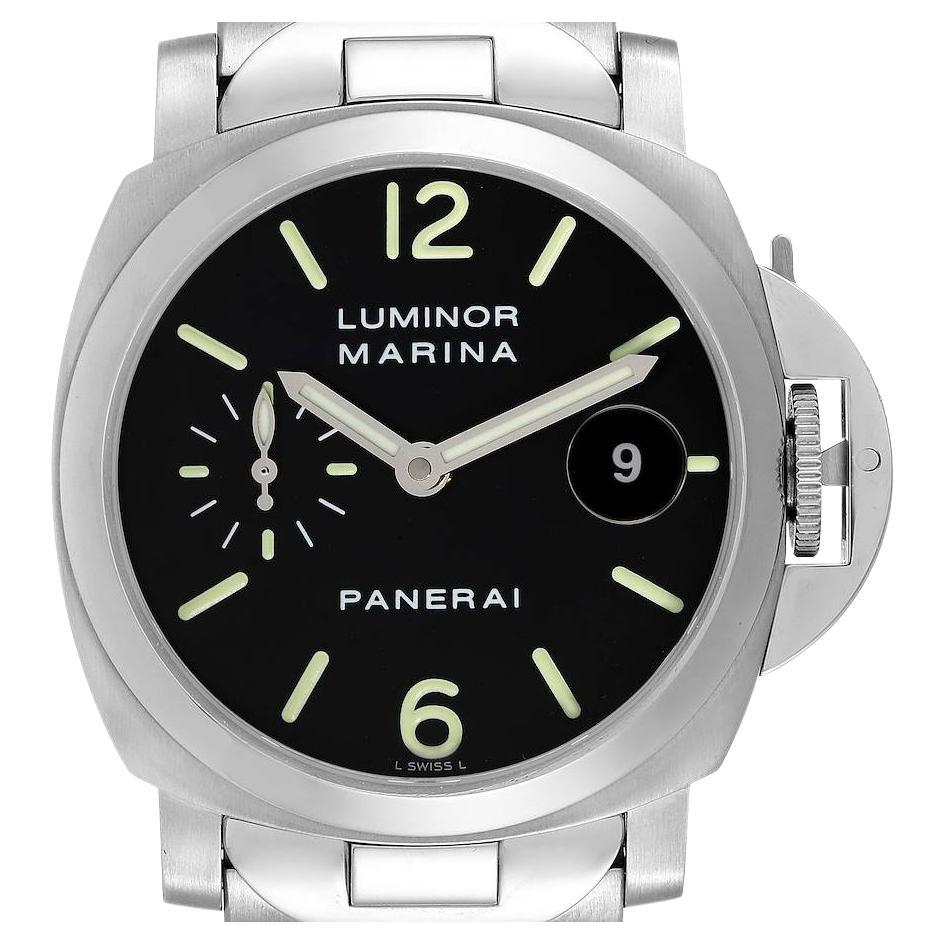 Panerai Luminor Daylight Chronograph Steel Men's Watch PAM00251 Papers ...