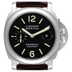 Panerai Luminor Marina Automatic Steel Mens Watch PAM00104 Box Papers