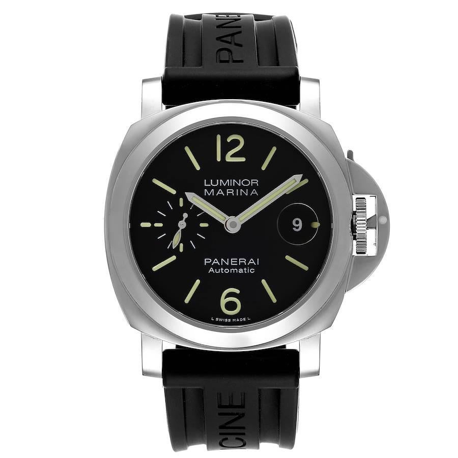 Panerai Luminor Marina Automatic Steel Mens Watch PAM01104 Box Papers panerai-luminor-marina-automatic-steel-mens-watch-pam01104-box-papers
