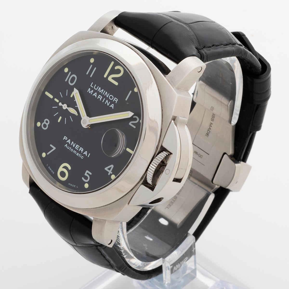 da uomo o donna Orologio da polso Panerai Luminor Marina Automatic (ref OP6763 / PAM00164), Set completo.