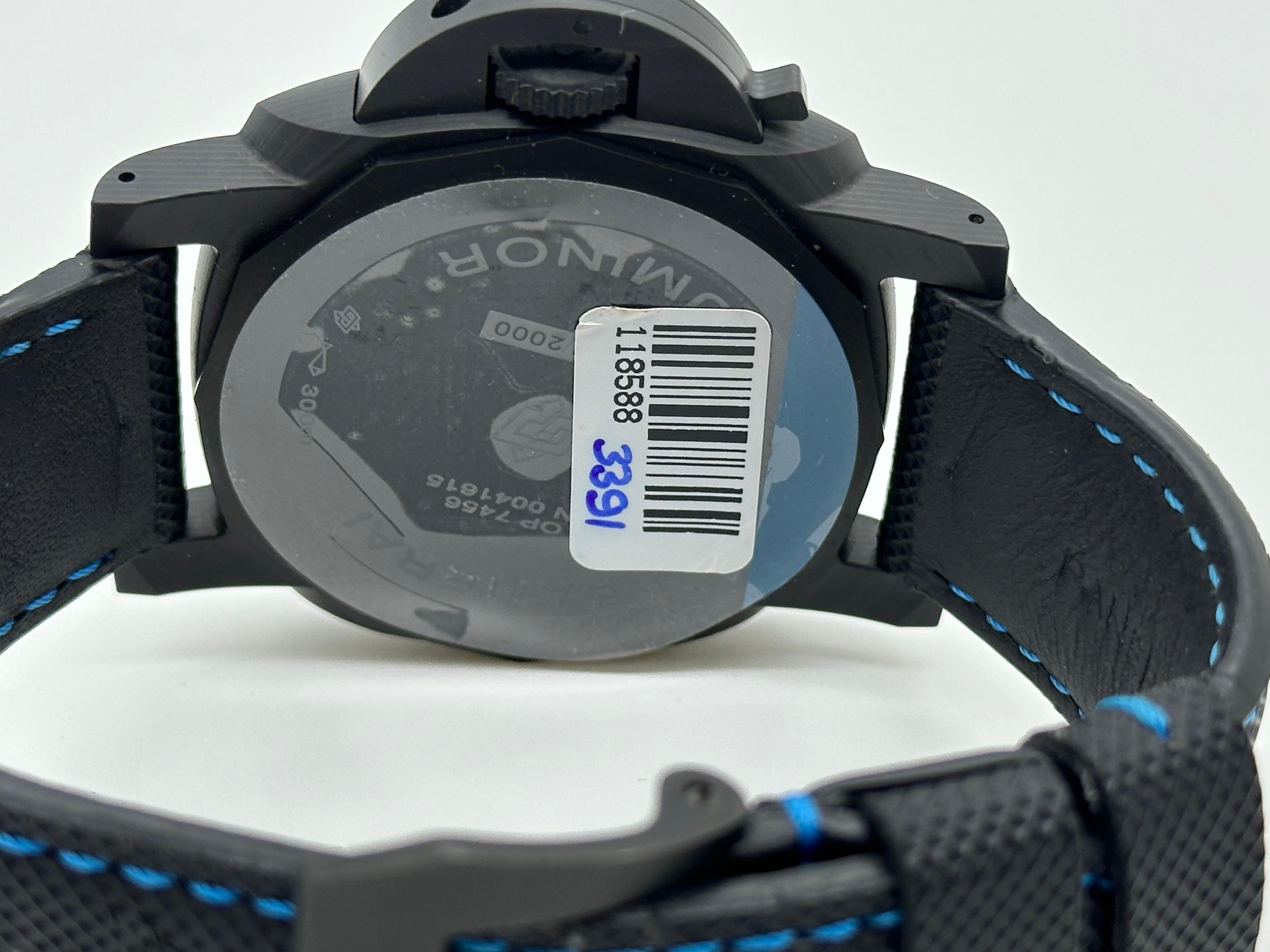 Men's Panerai Luminor Marina Carbotech PAM01661 PAM 1661 Box Paper 2021 For Sale