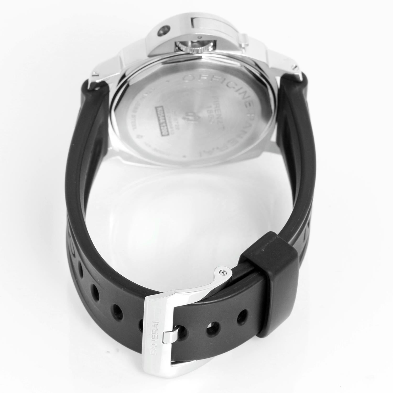 Panerai Luminor Marina Men's Stainless Steel Watch PAM 5  (PAM00005) im Zustand „Hervorragend“ im Angebot in Dallas, TX