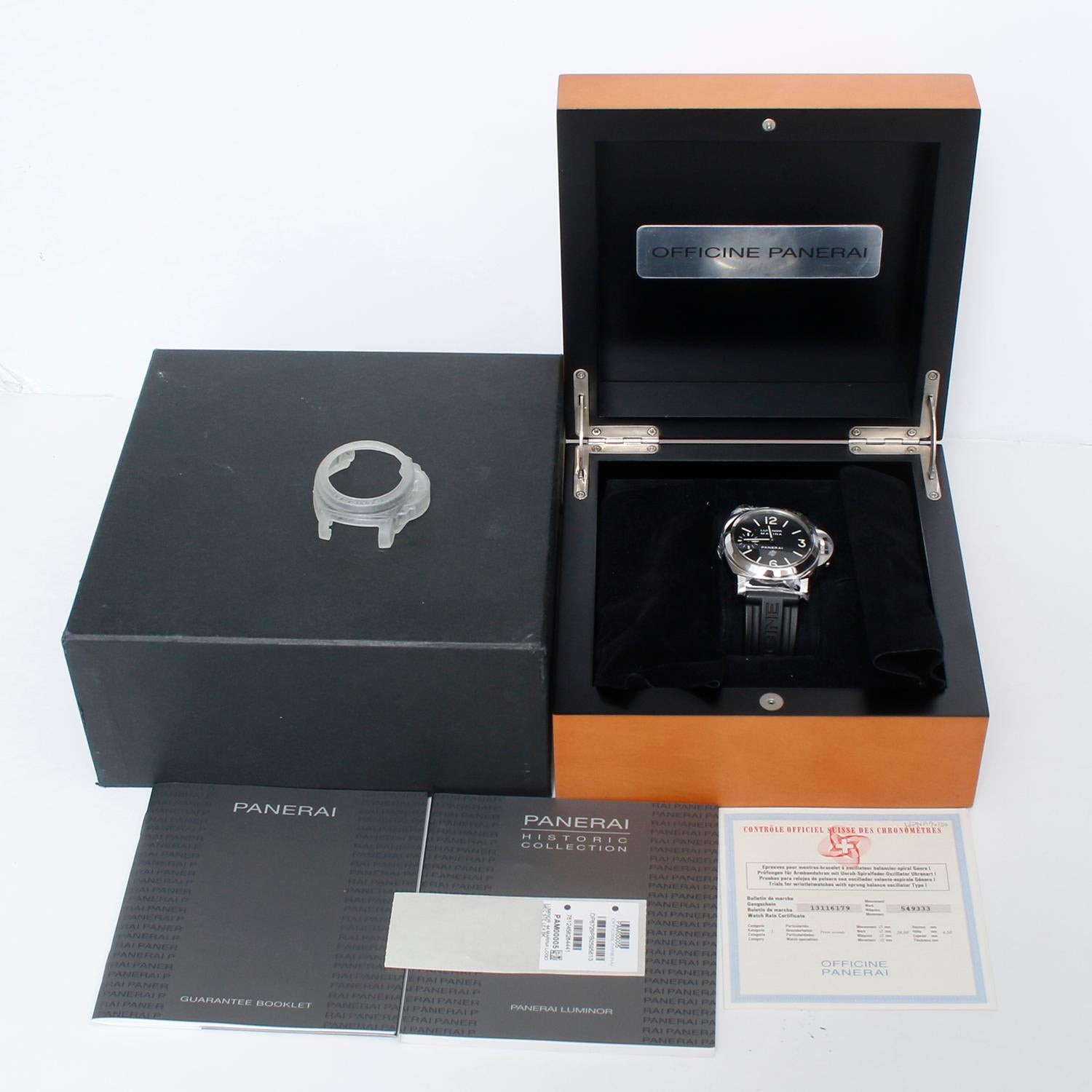 Panerai Luminor Marina Men's Stainless Steel Watch PAM 5  (PAM00005) im Angebot 1