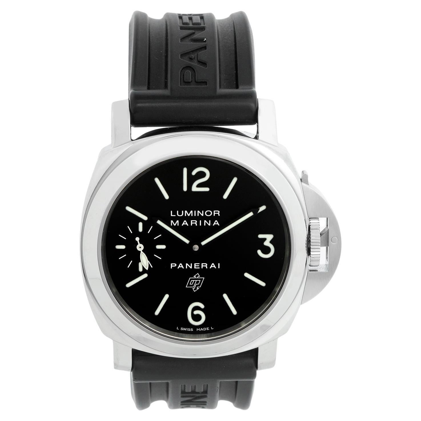 Panerai Luminor Marina Men
s Stainless Steel Watch PAM 5 (PAM00005)